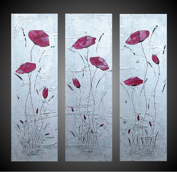 Dafen Oil Painting on canvas flower painting -set683